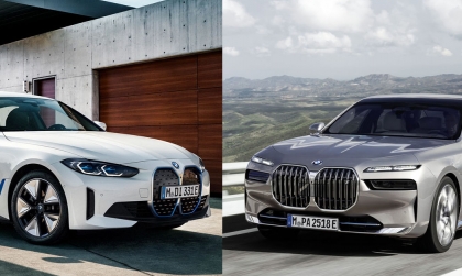 Xe Xanh: THACO bất ngờ đưa về hai mẫu xe điện BMW i7 và BMW i4